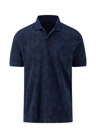 Polo Jersey AOP,  Washed