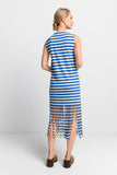 Dress with fringes organic