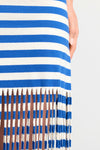 Dress with fringes organic