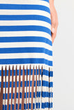 Dress with fringes organic