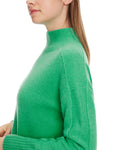 Mock-Neck-Pullover "Rethink Together"